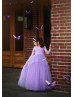 Amazing Butterflies Lace Flower Girl Dress